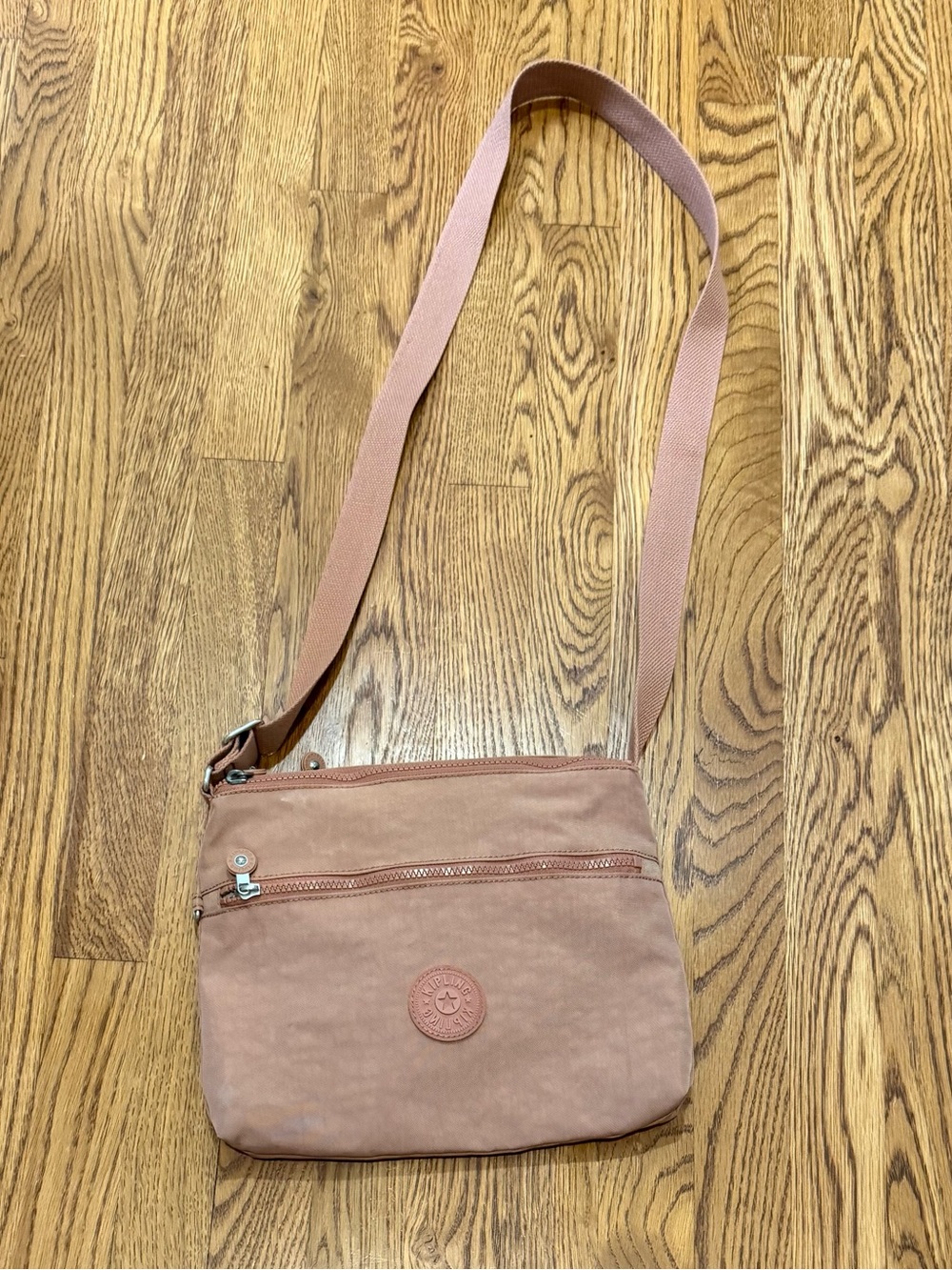 Kipling Rose Crossbody Bag - Lightweight Everyday Shoulder Bag